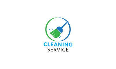 Cleaning service Template for logo design