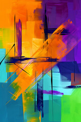 abstract background with lines Penting AI generated 
