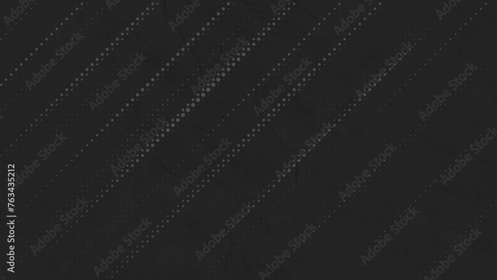 Aufkleber link ×title: 4k animation of an abstract halftone textured background with fractal dots patterns and