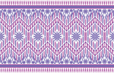 Geometric ethnic oriental ikat seamless pattern traditional Design for
background,carpet,wallpaper,clothing,wrapping,Batik,f abric,Vector illustration.embroidery style.
