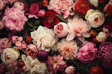 A selection of flower backgrounds that add a touch of organic beauty to your creative endeavors