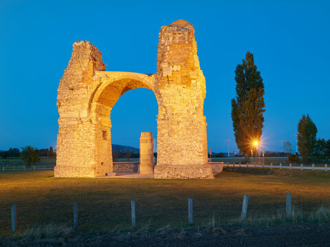 Heidentor, Carnuntum, Nieder&ouml;sterreich, &Ouml;sterreich
