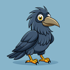 raven vector illustration