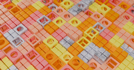 Fototapeta premium geometric shapes abstract background