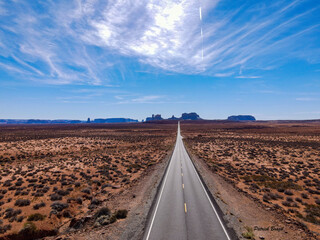 Monument Valley from Forrest Gump point
