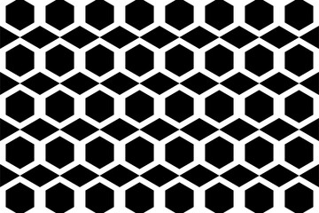 Flat geometric background