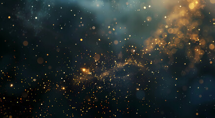 Fototapeta na wymiar background with scattered golden stars