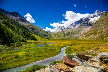 Deurstickers Valle d'Aosta- Panorama © Alessandro