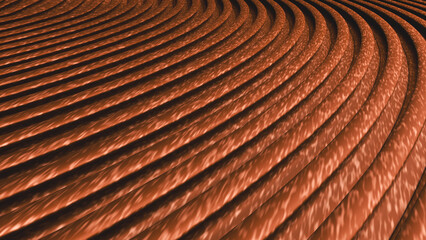 Blue geometric background. 3d rendering