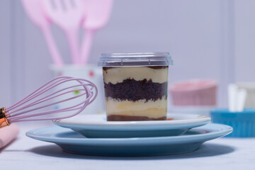 Cake in The Pot Brazilian Dessert