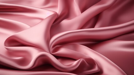 Obraz premium Pink satin or silk smooth texture background for design and photography projects