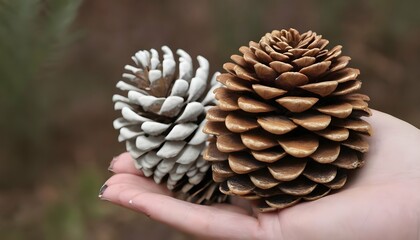 Exquisite Pinecone With Textured Scales Natural S Upscaled