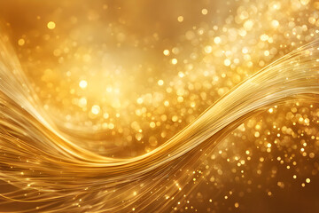 Golden abstract background