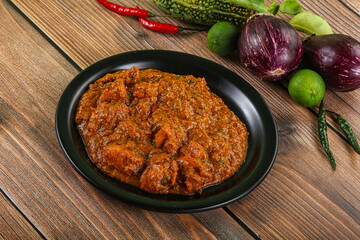 Indian cuisine - chicken masala sauce