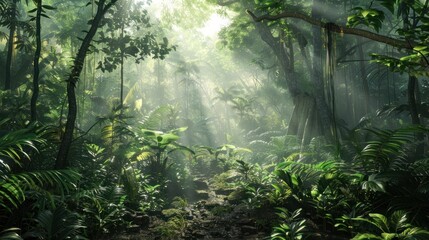 Amazon forest, land of mystery It is full of rare plants and wildlife. Experience an adventure...