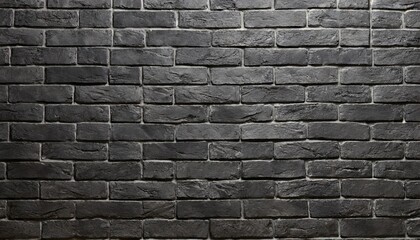 brick texture dark black for interior wallpaper background or cover