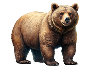 Illustration of a bear full bodyIllustration of a bear full body