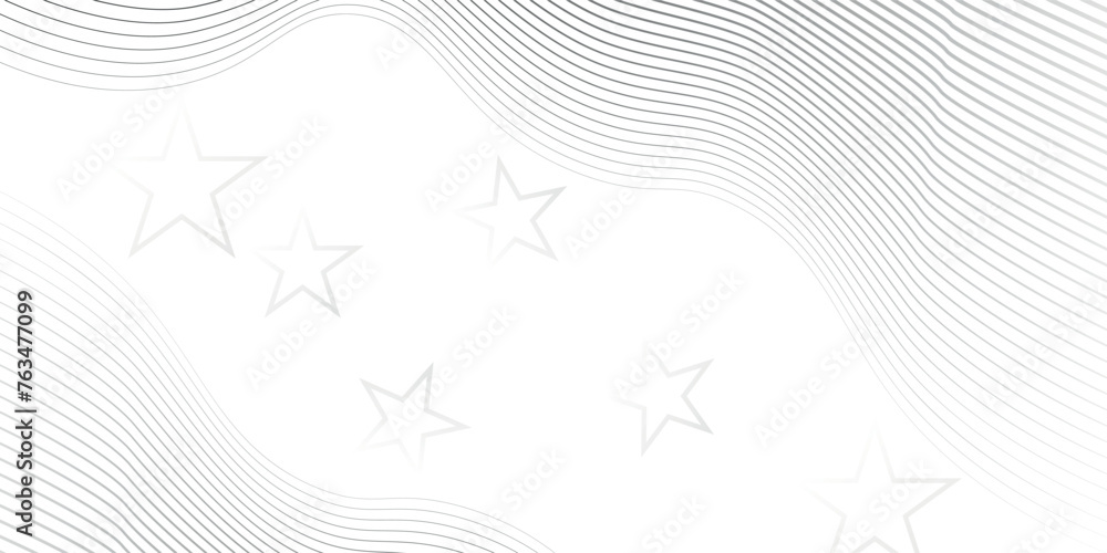 Poster abstract gray white waves and lines pattern for your idea, vector template background texture