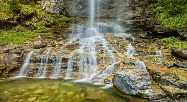 Melnikfall, Maltatal, K&auml;rnten, &Ouml;sterreich