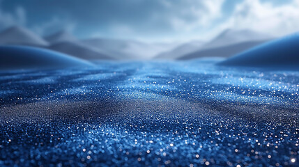 Abstract blue wallpaper, photo backdrop, modern luxury dark background, contemporary decoration 