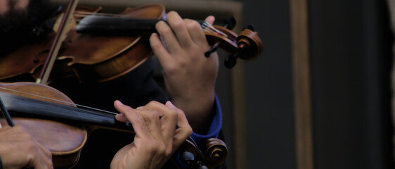 Música callejera: Manos, Violines, arcos y violonchelos