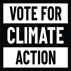 vote for climate action