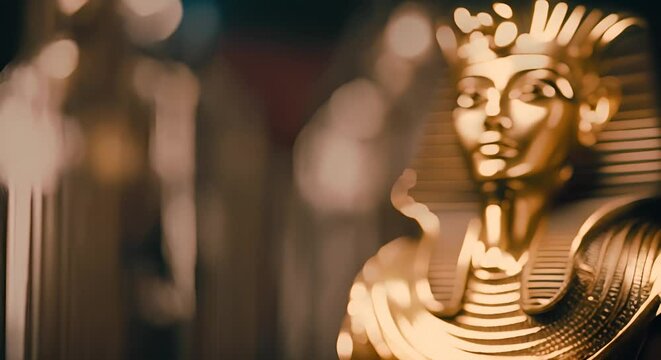 Tutankhamun mask. Ancient Egypt.