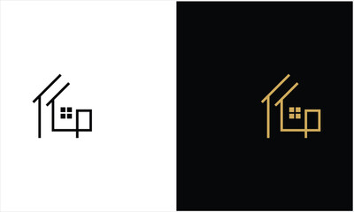 Simple Real Estate Logo Monogram