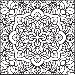 Ornate objects coloring pages. Ornate objects outline for coloring book