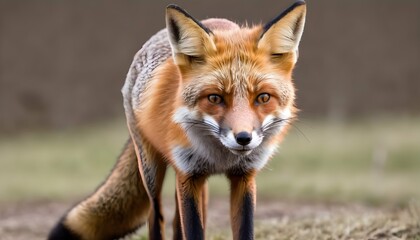 A Fox With Its Nose Twitching Sniffing For Food Upscaled 2