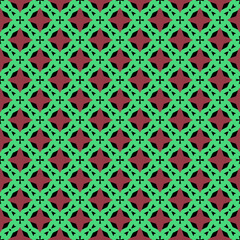 Multi color seamless abstract pattern. Background and backdrop. Multi Colored. Colorful ornamental design. Colored mosaic ornaments. Vector graphic illustration.