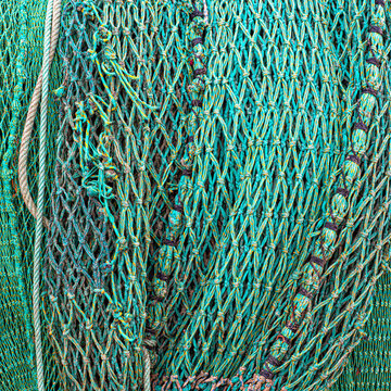 Green Fishing Nets