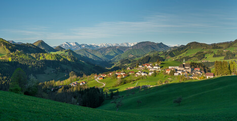 Alpenvorland, nahe Maria Neustift, Oberösterreich, Österreich