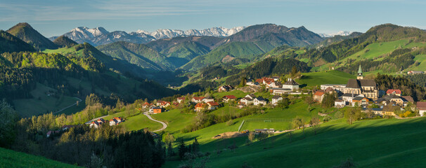 Alpenvorland, nahe Maria Neustift, Oberösterreich, Österreich