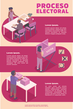 infografía votación, proceso electoral, México
