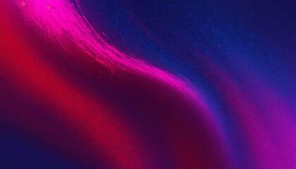 dark blue violet purple magenta pink burgundy red abstract background for design color gradient ombre wave fluid bright light wavy line spot neon glow flash shine template rough grain noise - obrazy, fototapety, plakaty