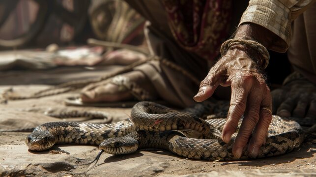 Snake charmer dies from snake 