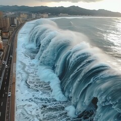The most spectacular tsunami in the world