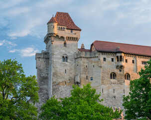 Fototapeta na wymiar Burg Liechtenstein, Mödling, Niederösterreich, Österreich