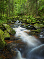Fototapeta premium Höllfall, Waldviertel, Niederösterreich, Österreich