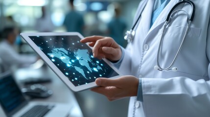 The integration of medical technology in establishing an online health platform that connects patients worldwide for specialized healthcare services