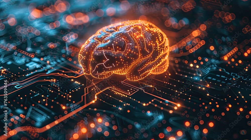 Poster depict an ai tool for early detection and classification of neurological disorders