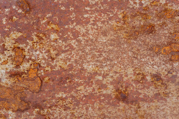 Background of rusty old iron