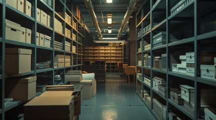 Fototapeta premium Archive storage