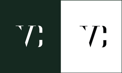Alphabets VC, CV  Initials Letters  Logo Monogram
