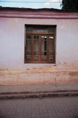 old window in tilcara, argentina