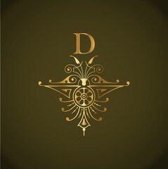 Web Creative Initial letter d logo design with modern business vector template. Creative isolated d monogram logo design
