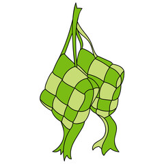 Ketupat Ramadhan Illustration