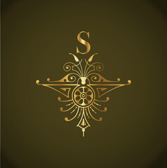 Web Creative Initial letter s logo design with modern business vector template. Creative isolated s monogram logo design