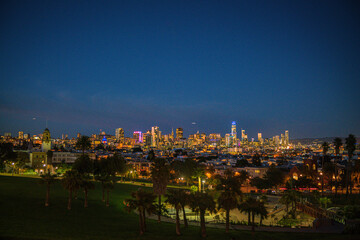 San Francisco Dolores Park night
